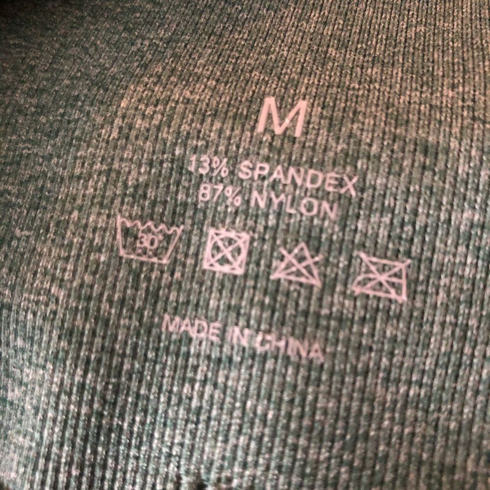 NVGTN Forest green seamless contour leggings